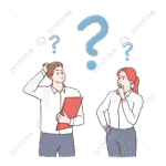 pngtree feeling doubt question thinking concept png image 8875485